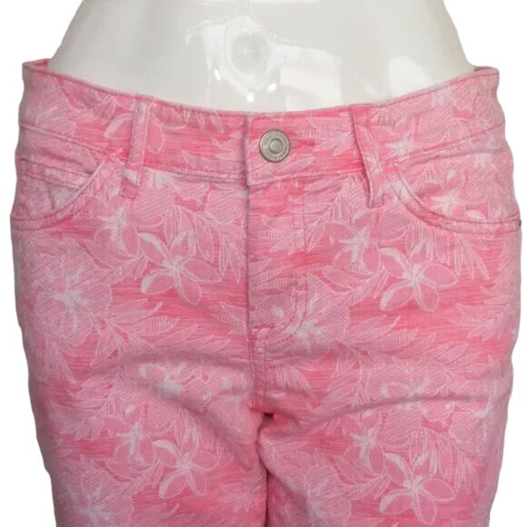 TOMMY BAHAMA Bermuda Shorts, 28, Pink Floral, Boardwalk, Knee length, Pockets - Picture 3 of 14